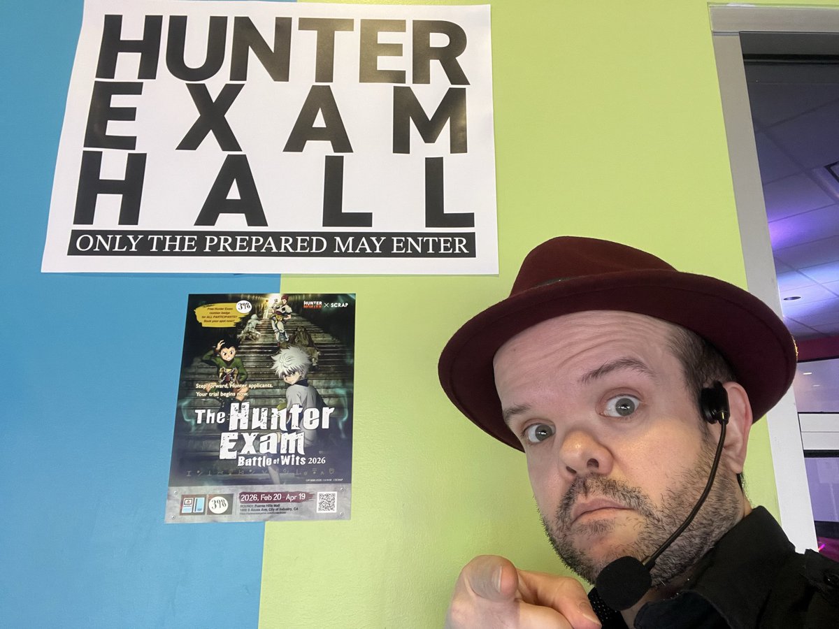 ThePeoplesDwarf's tweet photo. “Hey you! Yes you. Applications are now open. Come and test your resolve!”

As head examiner and MC, I, alongside my fellow examiners will be testing all applicants to see if they have what it takes to be a Pro Hunter.

#hunterxhunter #thehunterexam #eventmc #testyourresolve https://t.co/vwrIbqRzFr