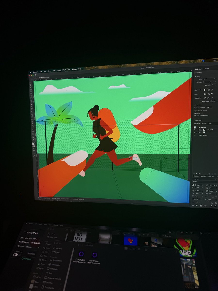 Coming together quite nicely.