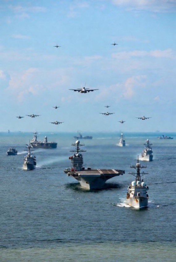 cryptorover's tweet photo. 💥BREAKING:     

🇺🇸 USS Gerald R. Ford has arrived in Haifa, Israel. https://t.co/jpIeMgCFDH