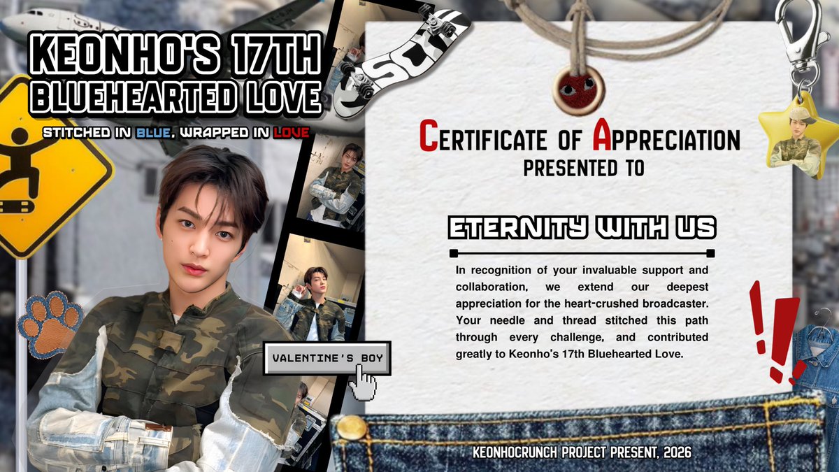 Huge thanks to <a href="/KEONHOCRUNCH/">Heartlined Guy, 건호. ☆!</a> for the amazing collaboration! We’re so glad to be part of this journey and can’t wait for more great collaboration together.