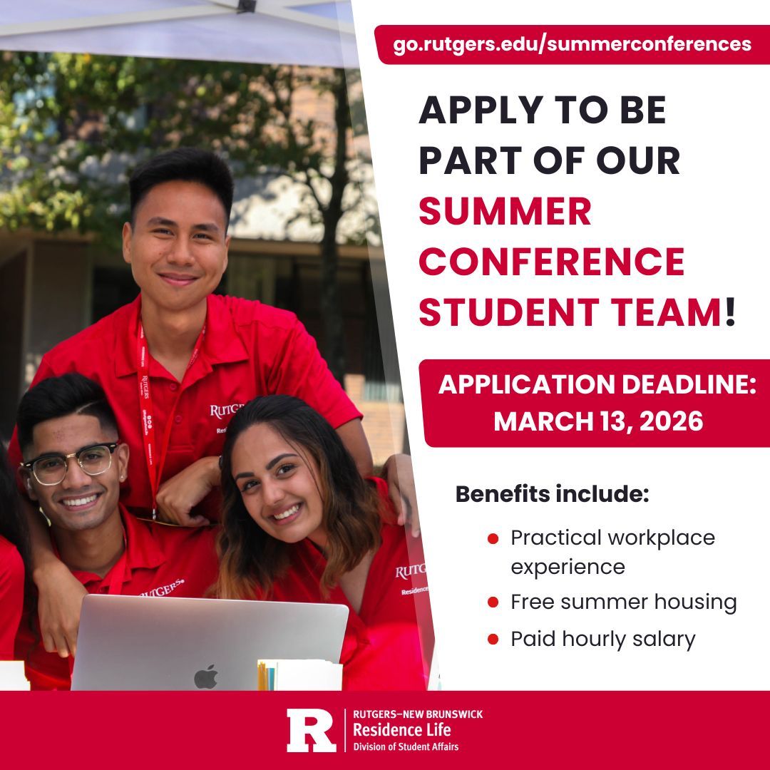 Rutgers ResLife tweet media