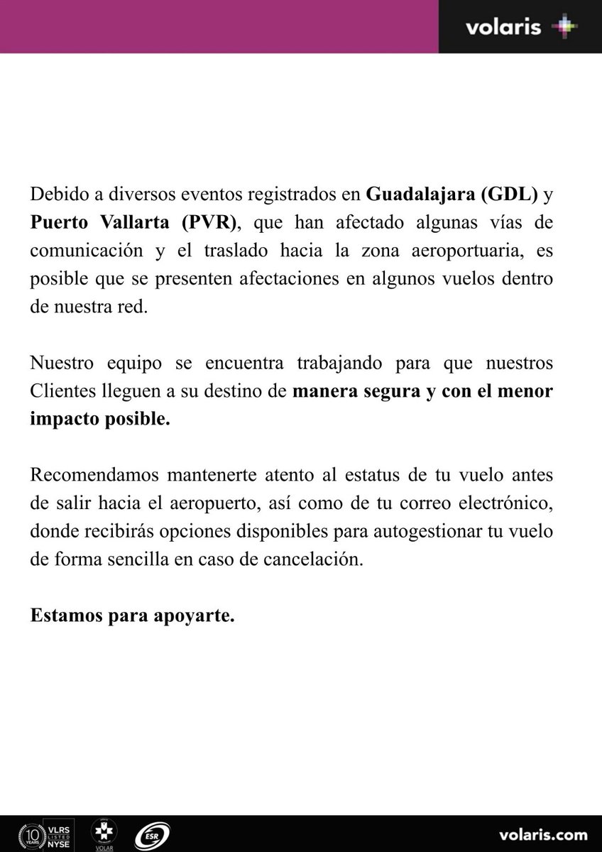 Volaris tweet media