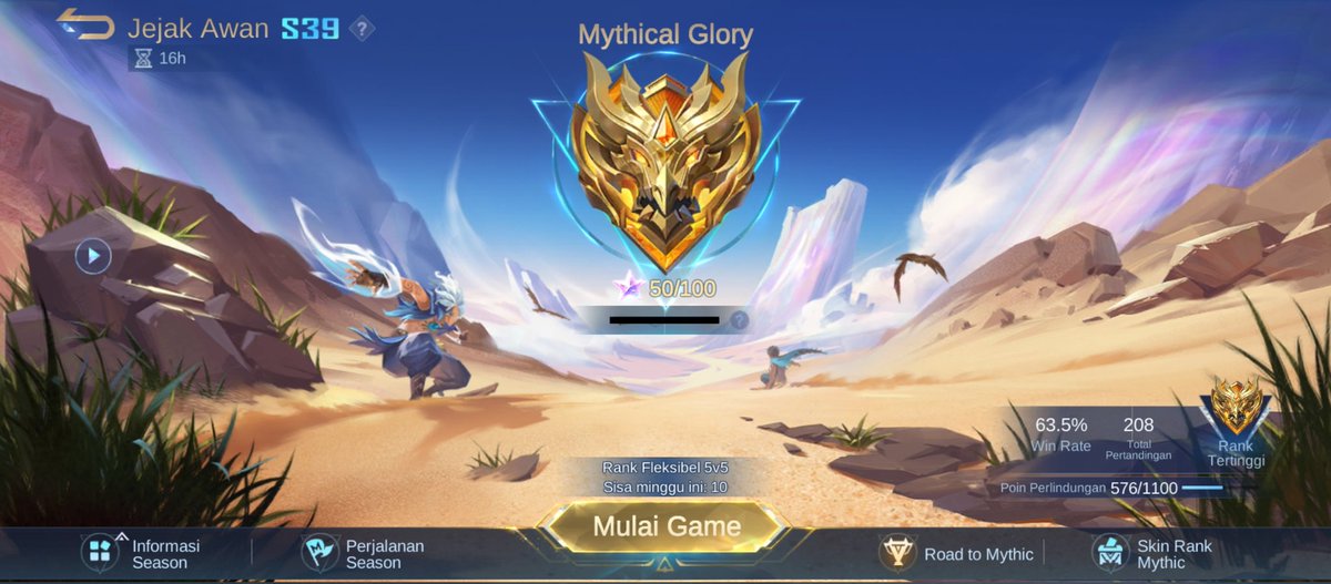donnnnnkey's tweet photo. glory pertama hasil solo rank🤩🤩 https://t.co/c0NtwUP1ND