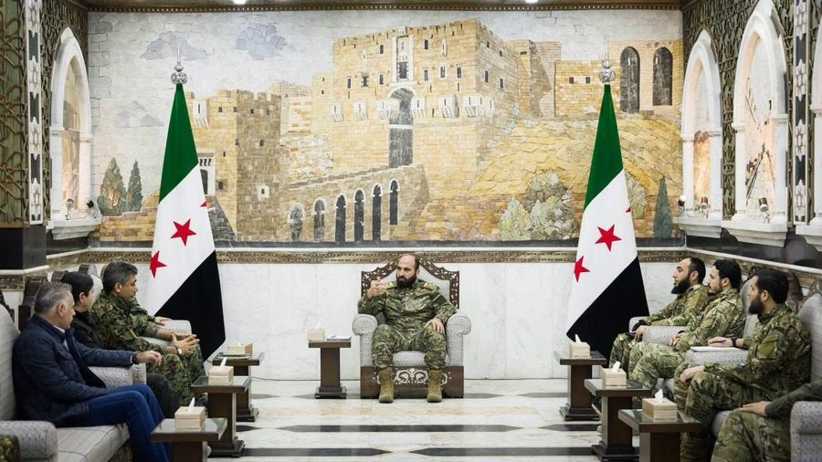 SDF delegation met with the Chief of General Staff in Damascus!