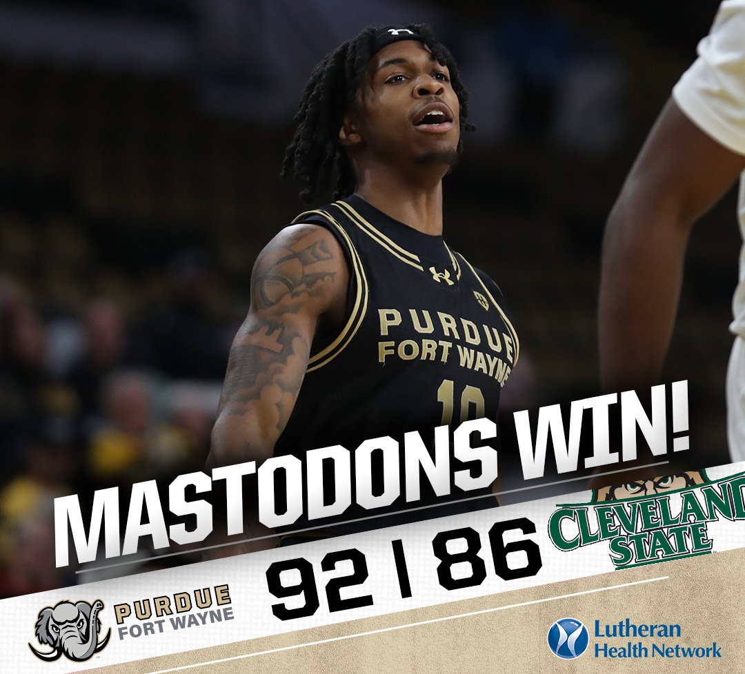 Purdue Fort Wayne Mastodons Basketball tweet media