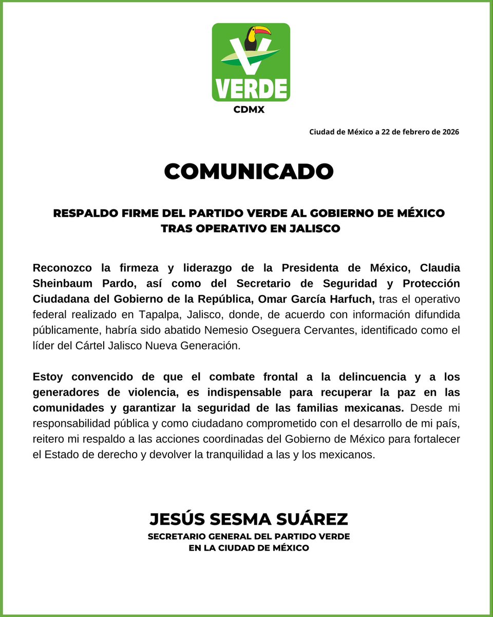 PVEM Cd. de México tweet media