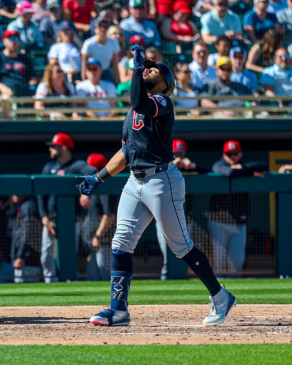 George Valera gets us on the board with his first homer of the spring! 💥
#GuardsSpring