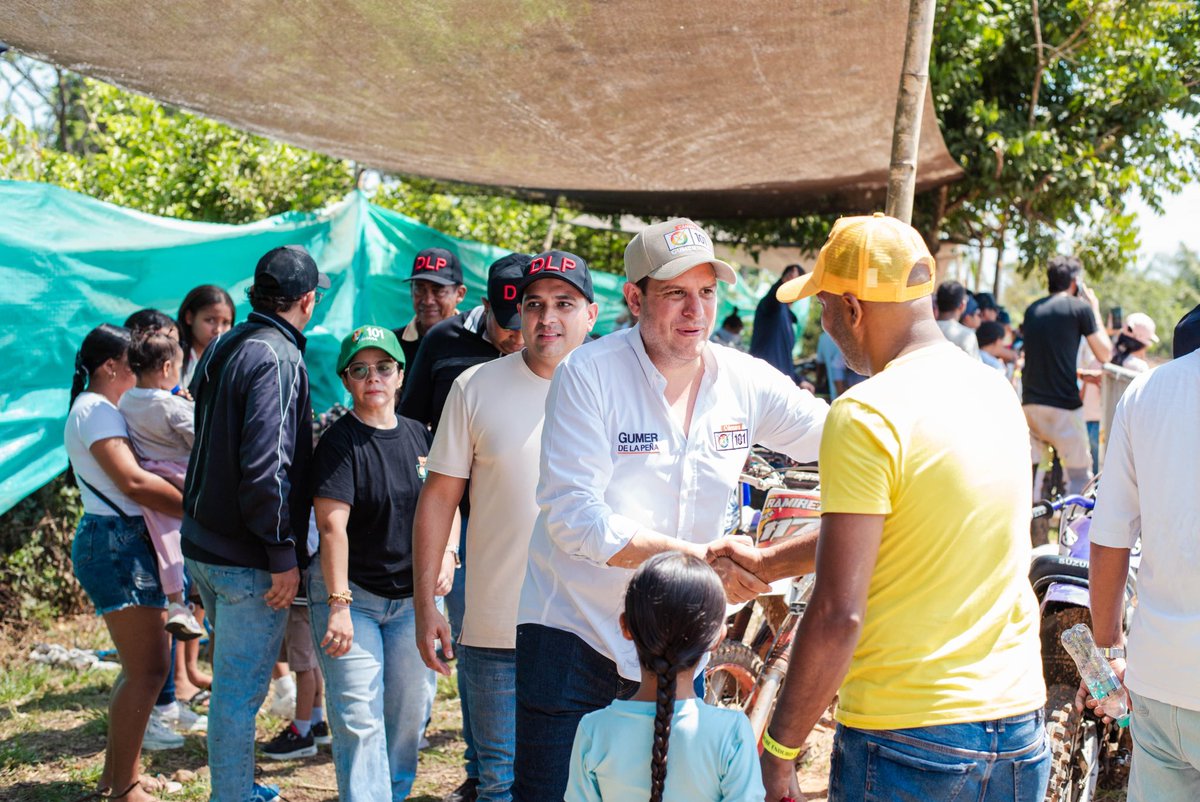 En la Jagua de Ibirico, compartiendo una mañana llena de emoción con estos deportistas de carreras enduro, un deporte que ha tomado fuerza y tiene una gran representación en el Cesar. Con esto vamos a reivindicarnos con el deporte.