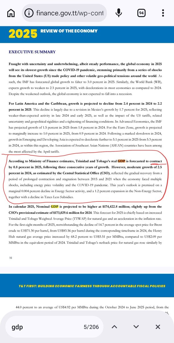 Colm Imbert tweet media