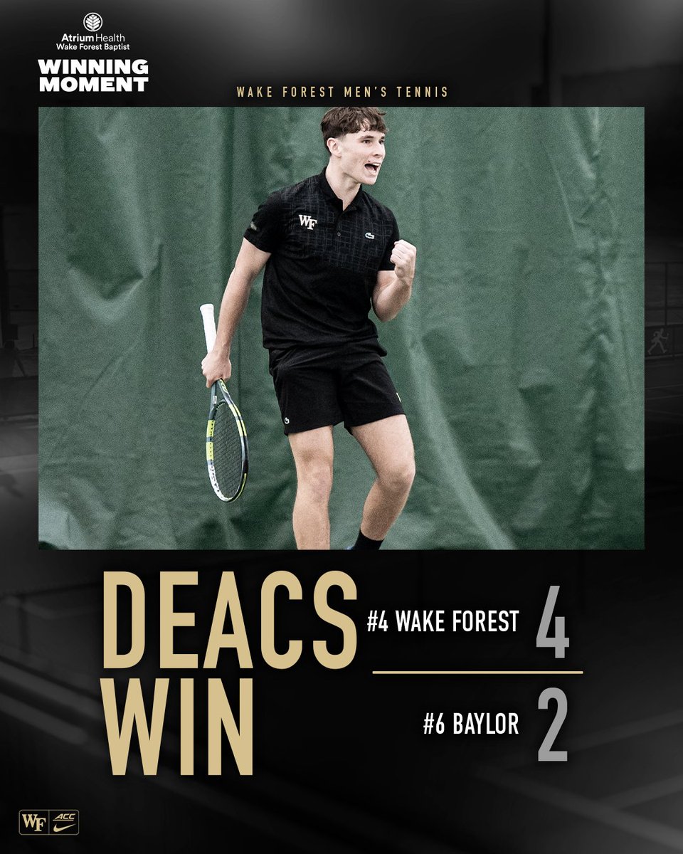 Wake Forest Men's Tennis tweet media