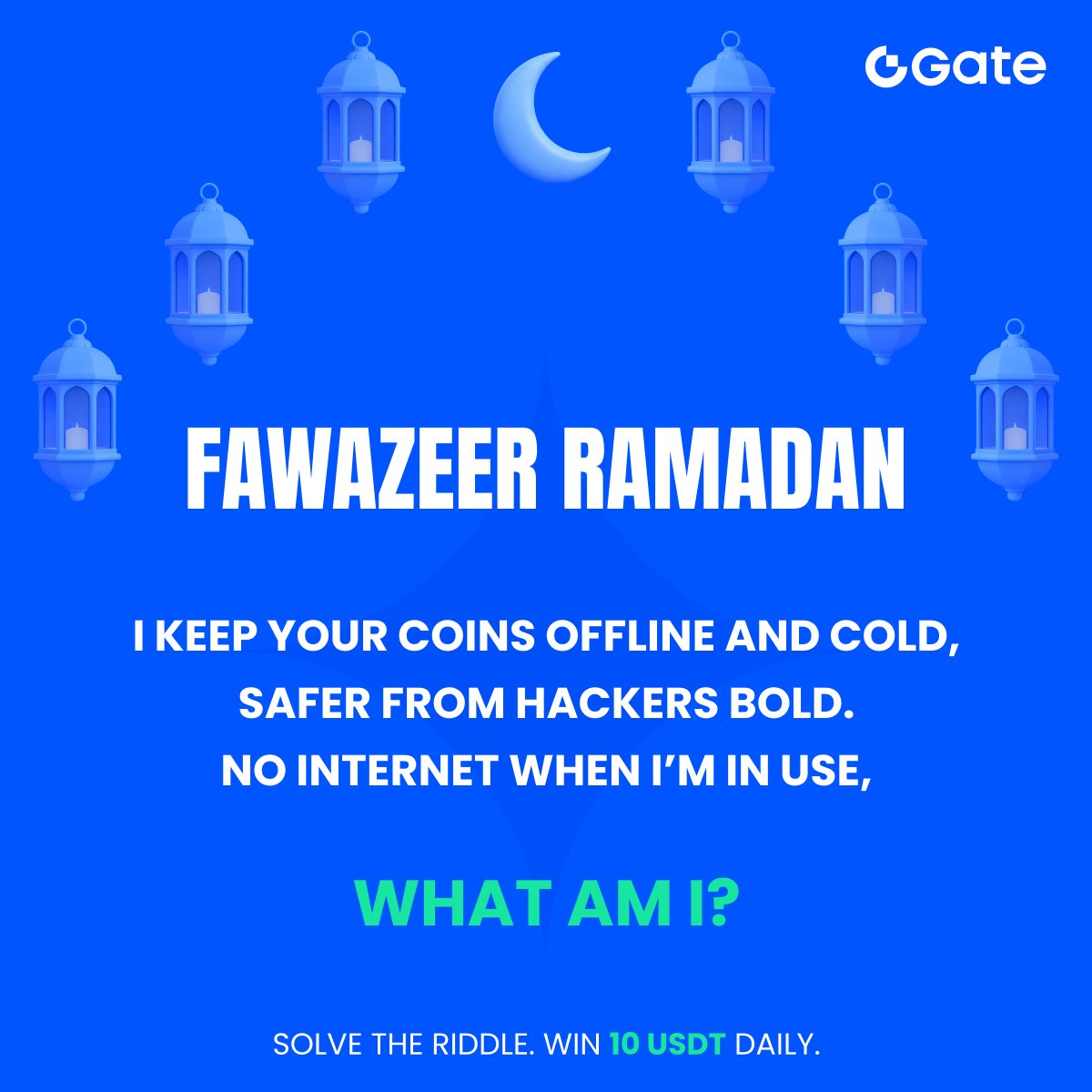 Think you can solve today’s riddle? Let’s see  #FawazeerRamadan Day 5

New riddle every day. 10 USDT for the correct answer.

To participate:
✅ Follow us
✅ Like this post &amp; repost it
✅ Comment your answer below and tag 3 friends

You have 24 hours to enter. Tip: Comment more
