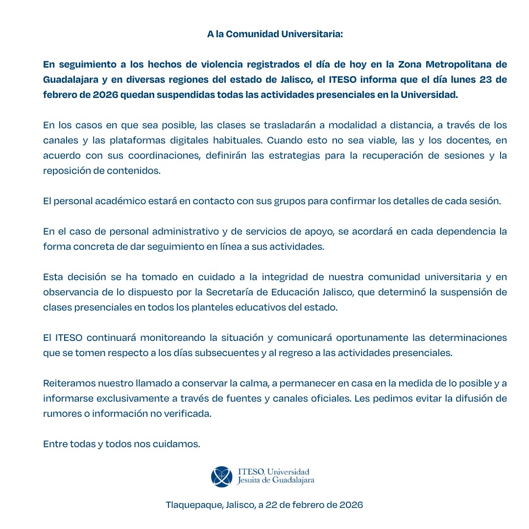 ITESO tweet media