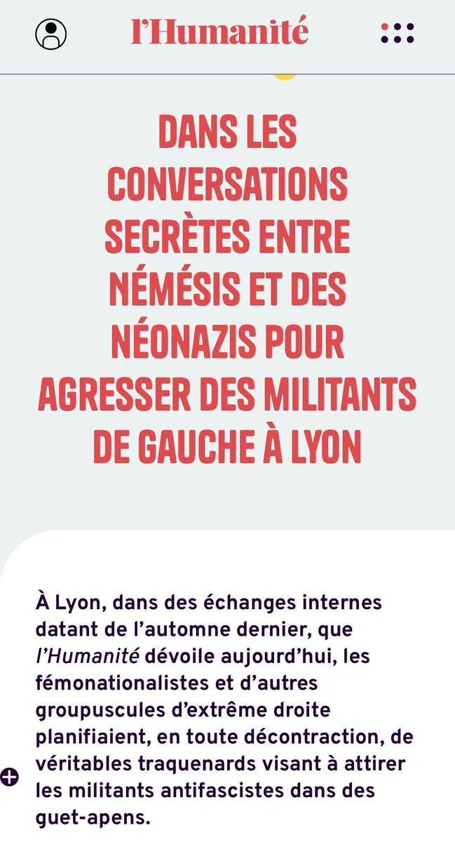 Eh bien voilà.

D’un côté l’affichage : les gentilles filles de #Nemesis, ces souriantes pacifistes pleines de bonnes intentions et leur gentil pote étudiant en mathématiques #Quentin.

De l’autre la réalité hideuse derrière le masque : un #QuentinD néo-nazi, ayant participé à