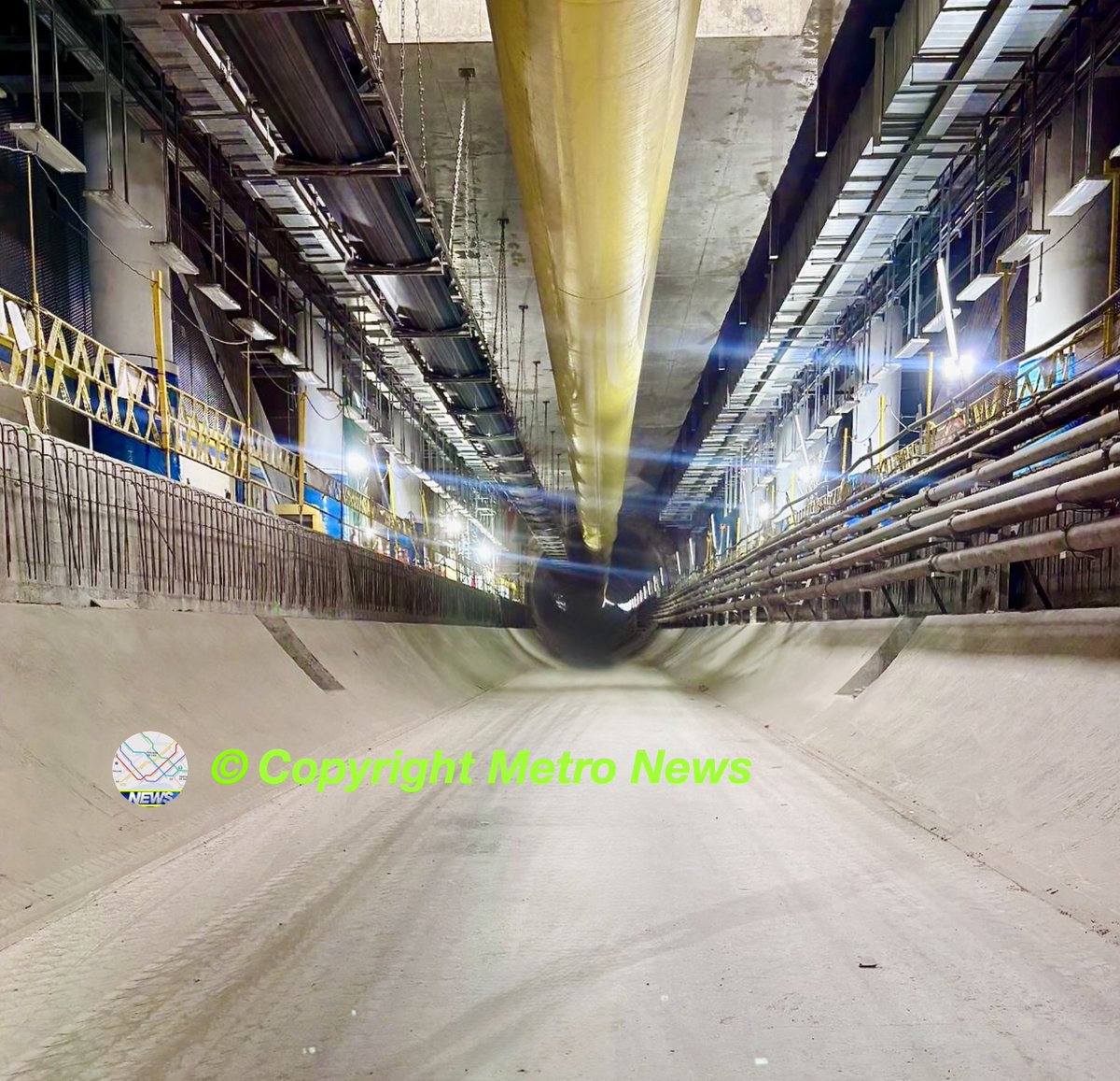 Obras de arquitectura en nivel anden de Estación Nº 8 Elio de Linea 2 del Metro de Lima #MetroNews #Avanzamos 🇵🇪 🚧 🚇 Profundidad : 25 metros - Ubicacion : Av. Venezuela cruce con Av. García y García - Lima Cercado. <a href="/ALAMYSoficial/">ALAMYS</a> <a href="/cynmoto/">Cynthia Yamamoto</a> <a href="/psecadae/">Pablo Secada</a> <a href="/RPPNoticias/">RPP Noticias</a> ⬇️