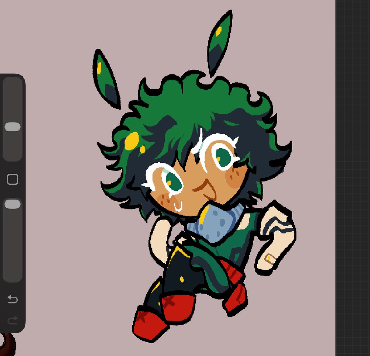 One of my clients is going to have Deku Cookie hidden in their file and have absolutely no clue about it. I am so sorry