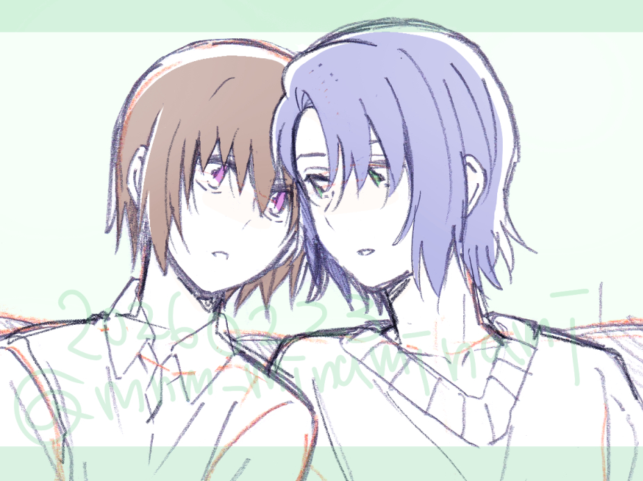 【アスキラ】なにも考えずに描くと顔近に描きすぎてしまうアスキラ