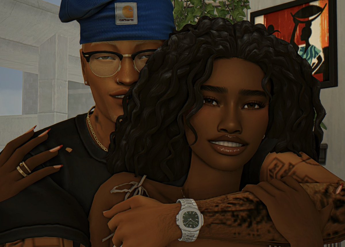 WillowWhimsySim's tweet photo. Maya and Clay✨
#ShowUsYourSims #Sims4 https://t.co/HdfNha8Lly