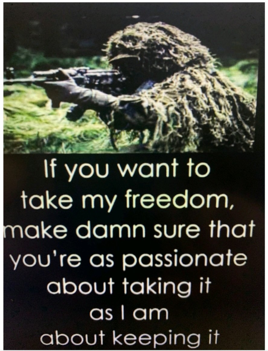 "I'm gonna be honest with you. This resonates with me more than you will ever know."