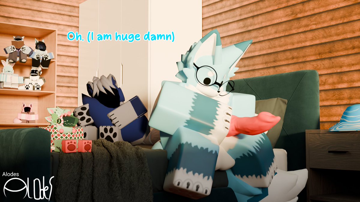 Alod_es's tweet photo. I woke up feeling... heavier today...
#furryrr34 #rr34furry #robloxnsfw #rr34 https://t.co/k90P8kW5AO