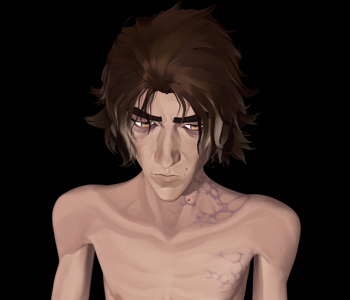 post canon depressed viktor is growing his hair out.
(post canon jayvik comic soon🥹)