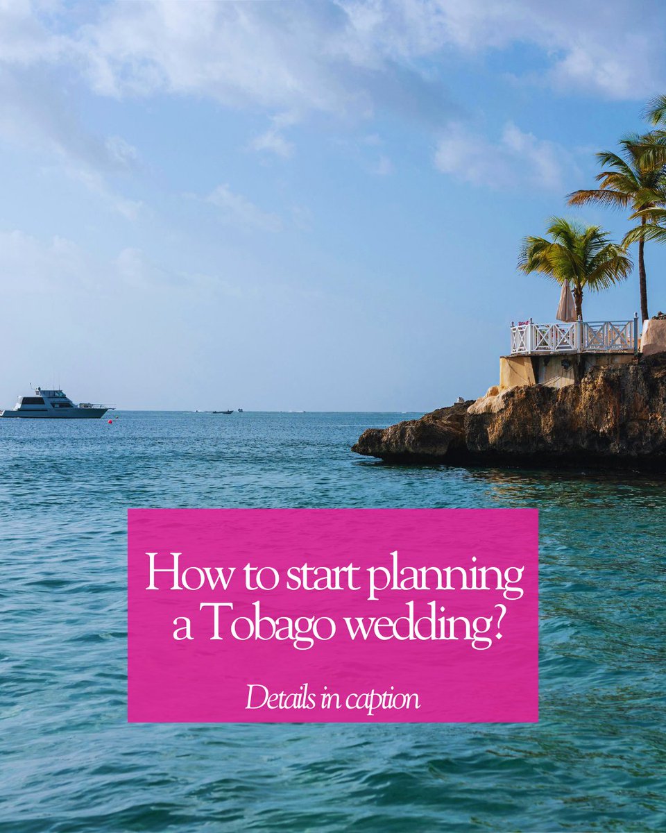 Thinking of getting married in Tobago?
We have the deets on the documents you'll need, what wedding planning can cost on average and more...
Check Page 23 of our TW Wed-Zine magazine for full details. 
FREE download here: trinidadweddings.com/shop/

#twwedzine #tobagowedding