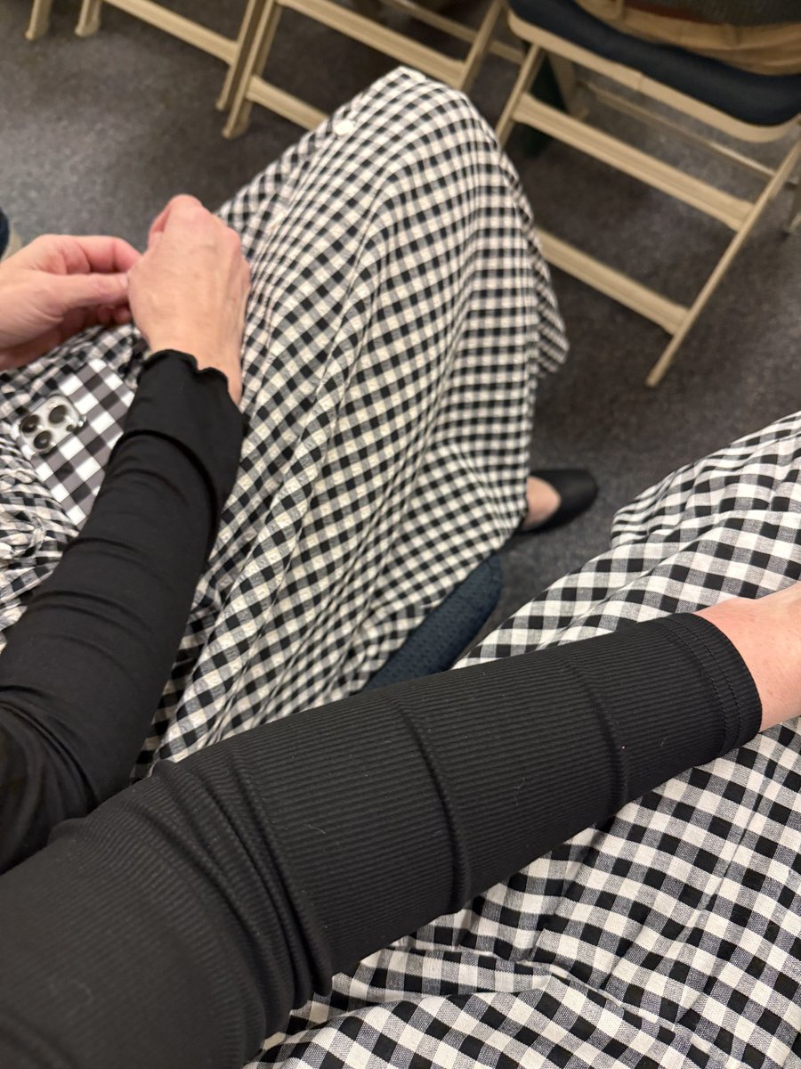 Pink_Aggie's tweet photo. Are you even sisters if you don't show up to church literally wearing the exact same outfit? 🖤🤍🖤 https://t.co/7MuWCRJ33o