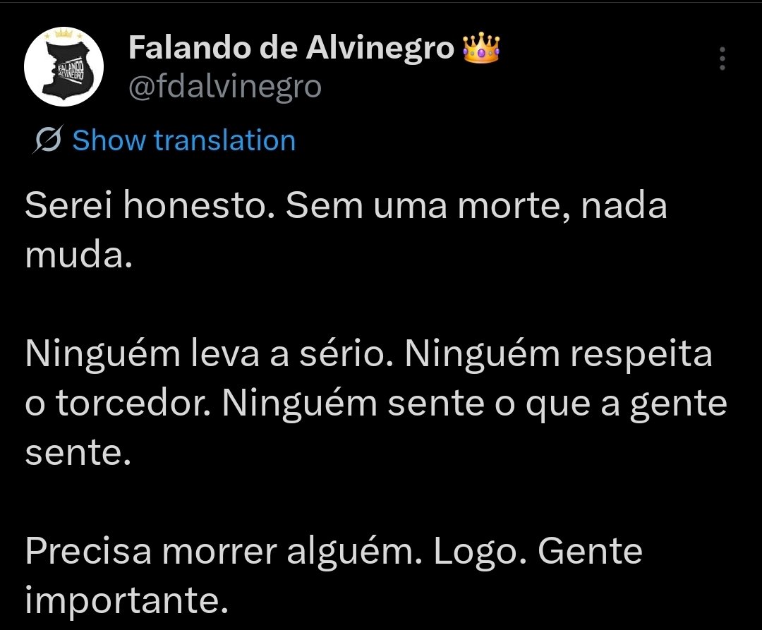 Andreyfranca_2's tweet photo. O @fdalvinegro sempre na razão https://t.co/CAkaeZP4xl
