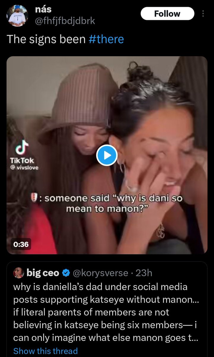 mmasichi0's tweet image. Omg I feel so bad for Daniela, like she getting more hate than the company itself just tells me that society just hates women in general. Free Katseye from toxic solo stans. Like how did we just go from #justiceforManon to f*ck Daniela instead??