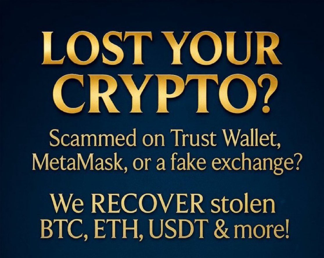 alontechx's tweet image. Wallet hacked? Account compromised?
Forgot your seed phrase? Help is available
Send a message now for recovery help.
#AccountRecovery #WalletHacked #CompromisedAccount #SeedPhraseLost #Drainer #DeFi #Bitcoin #Scam #TrustWallet #Coinbase #USDT #USDC #eToro #scammed #eth #nft #meme