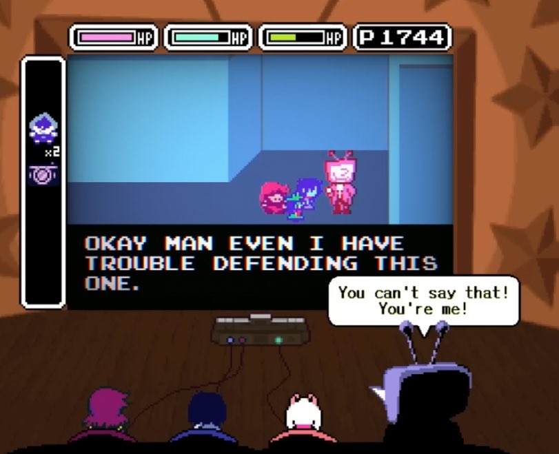 I'm so mad this didn't make it to the final game because this would be such a good reaction image