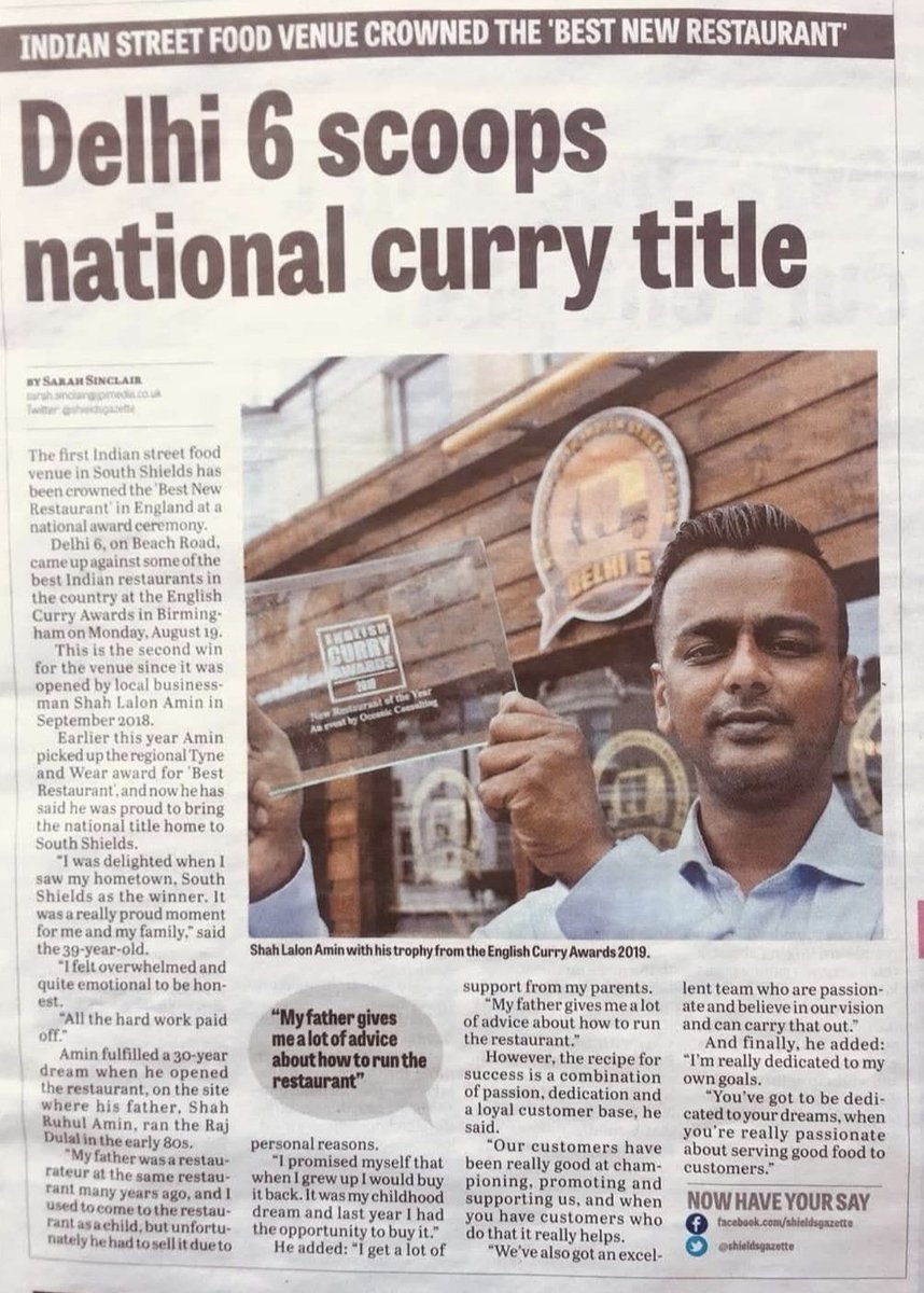 🚨 Muslims Taking Over the UK?

An important message from Shah Lalon Amin, group director of award-winning Delhi 6 street food group, who in 2023 won the Curry King title at the inaugural Nation's Curry Awards.

“I never thought I’d have to write this. But I keep seeing people