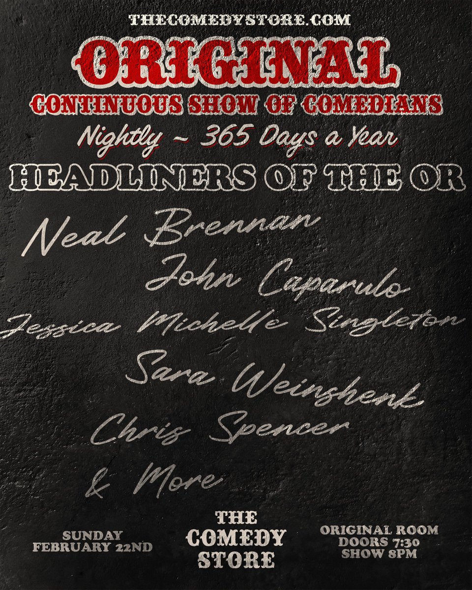 The Comedy Store tweet media