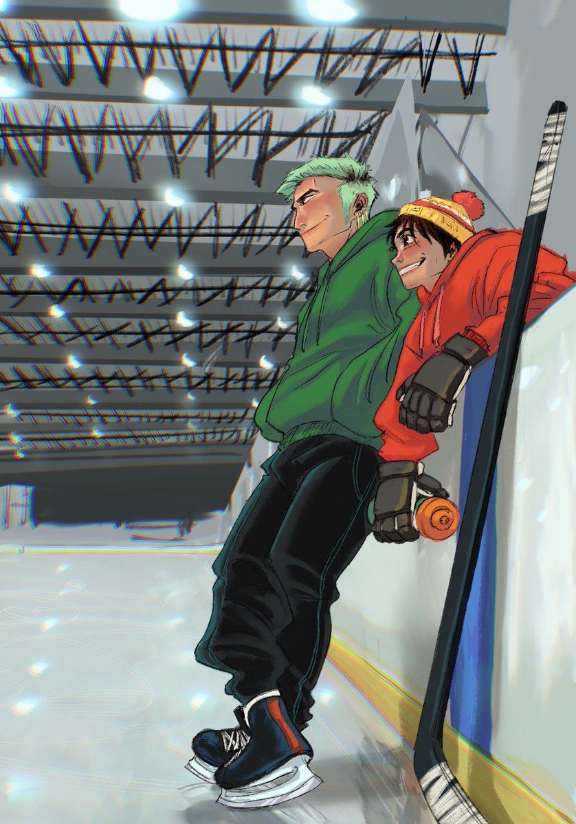 ale_laria's tweet image. This is my heated rivalry .
#zosan #lawlu