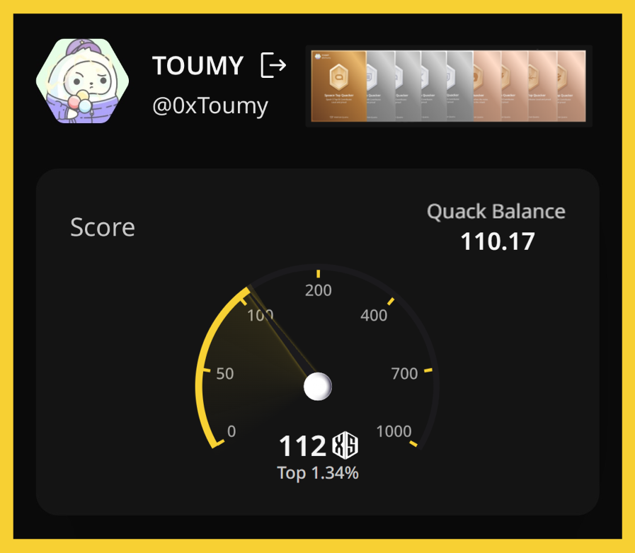 My <a href="/wallchain/">Wallchain Quacks</a> X Score keeps going up 🦆

It's at 112 now so I'm in the Top 1.34% of crypto twitter

Building your account right now while it's quiet seems like the play a lot of my frens score is popping off recently

Whatever the next meta is we will be there and ready 💪