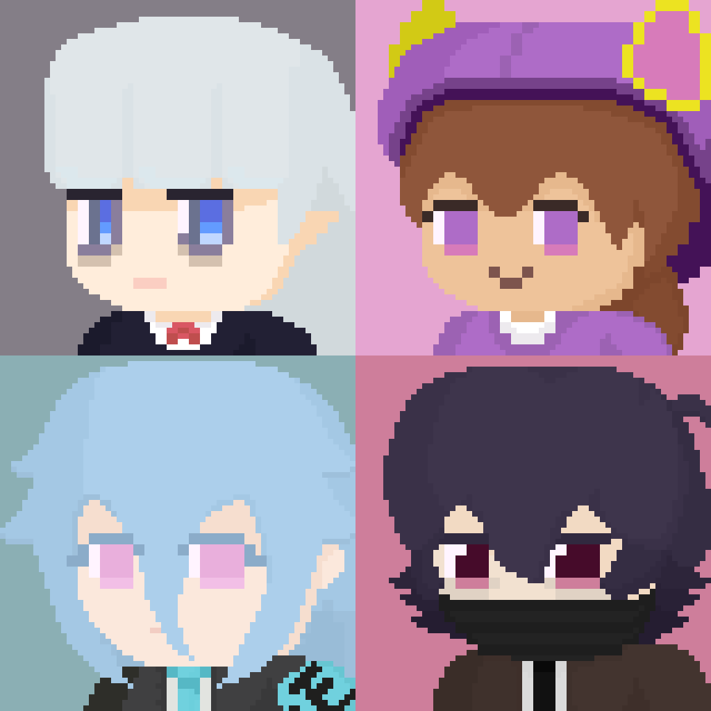 kiranzii's tweet photo. Some character portraits I made

#pixelart #indiedev #indiegame https://t.co/Spanq75KKq