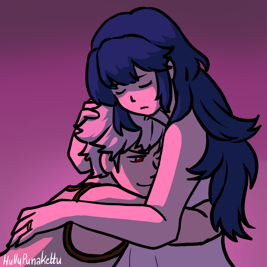 I'm busy lately, but I needed a small doodle of them.