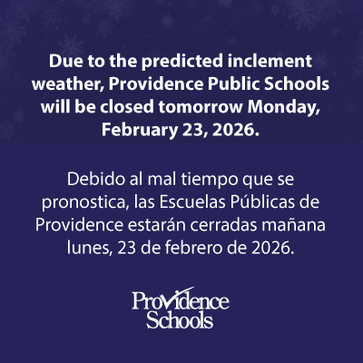 Providence Public Schools tweet media