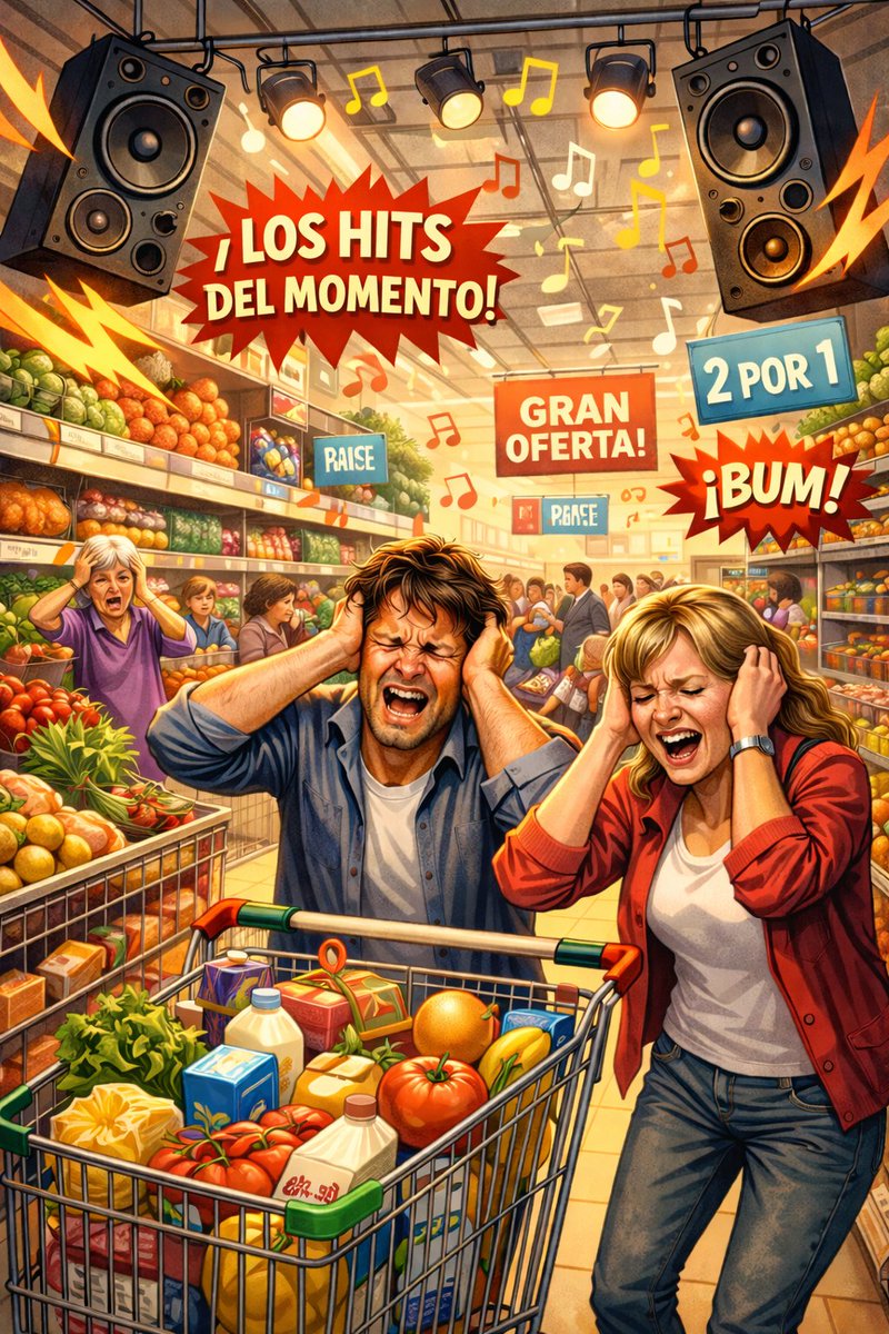 dp_asoc's tweet photo. Por si no estuvieramos bastante manipulados y polucionados...  NO a  la contaminación musical en los supermercados y las superficies comerciales!!!
No al control que se ejerce sobre los consumidores con el hiloMusical #PoluciónMusicalComercial
#DerechoAComprarEnSilencio https://t.co/p8IGsV4I8h