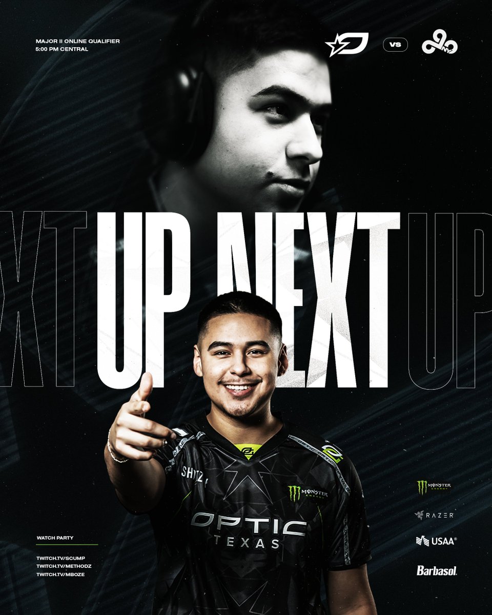 OpTic's tweet photo. NEXT.

OpTic v C9

https://t.co/NqgpOb6SZe 
https://t.co/cZKF6pSSLh 
https://t.co/Jq7nVldtLe https://t.co/tirb4l5V1T