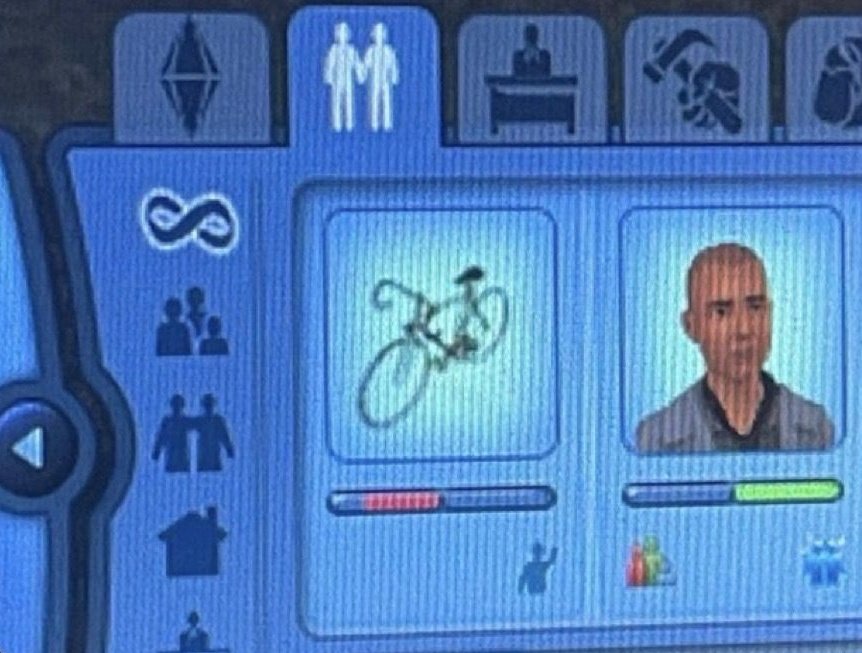 This bicycle, man...