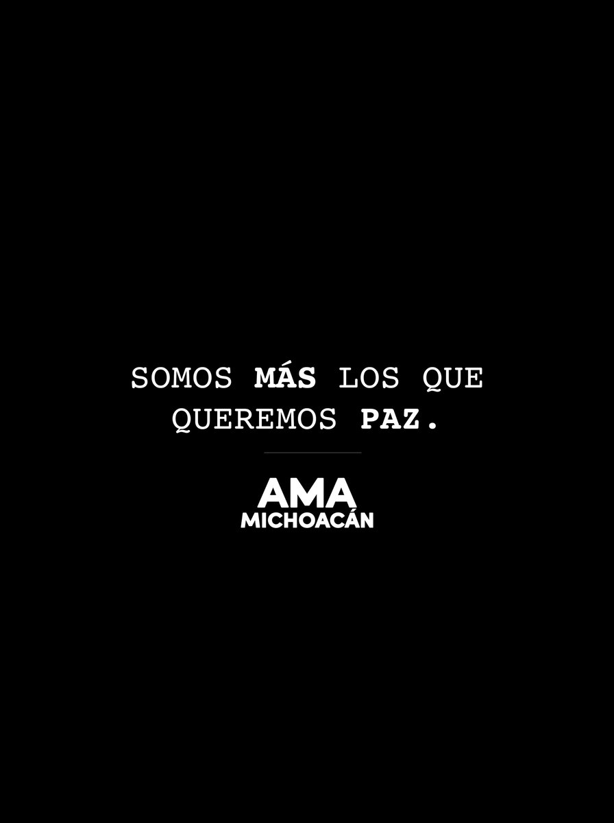 AMA Michoacán tweet media