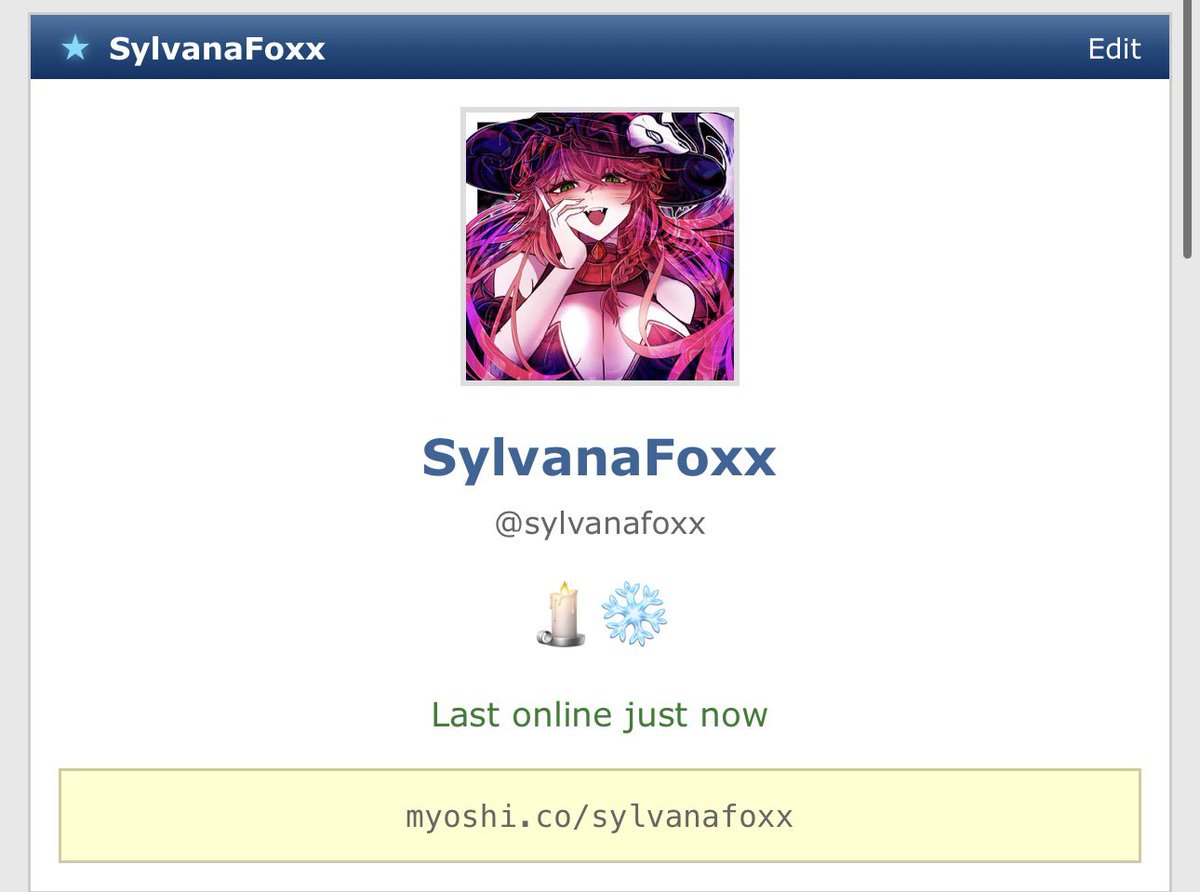 I can't edit well on mobile but WE IN <a href="/myoshi_co/">MyOshi</a> BABYYYYYY

I miss my MySpace page so much so this is great, I can't wait to customize every thing 💗