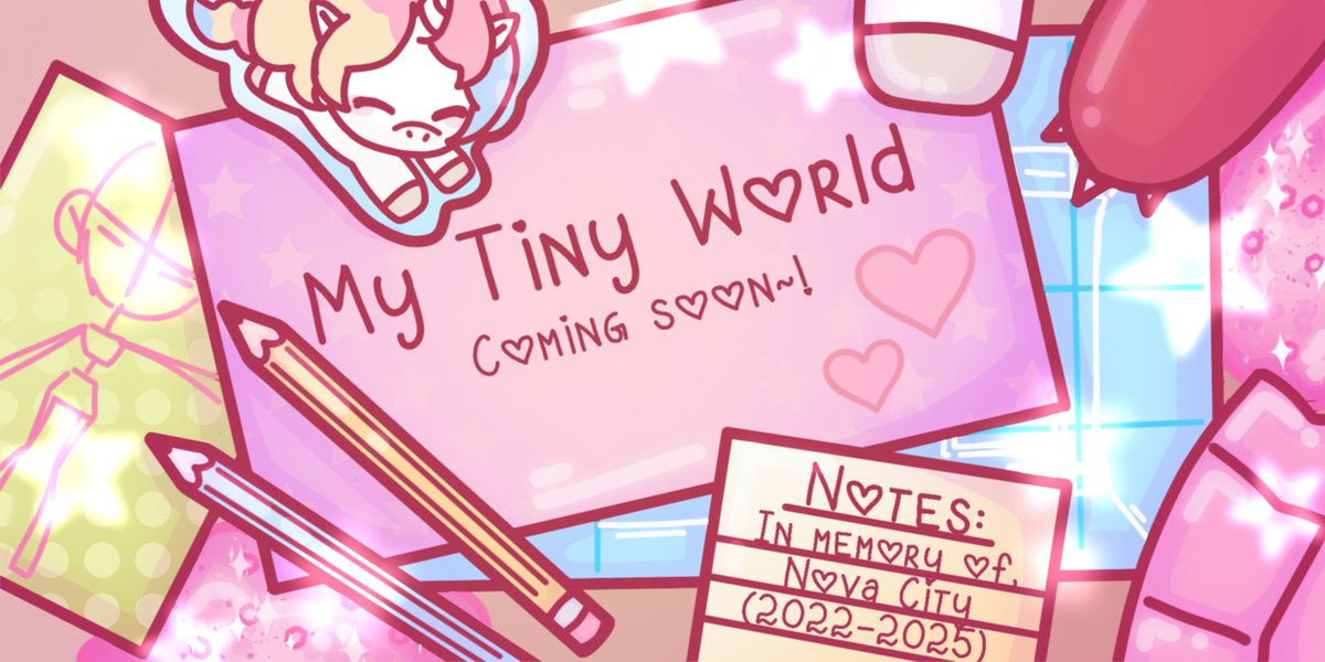 All Things “My Tiny Studios”. ݁ ˖Ი𐑼⋆ tweet media