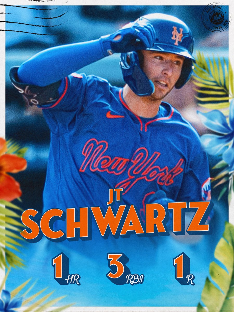 Have a day, JT! 👏 #MetsWin #LGM