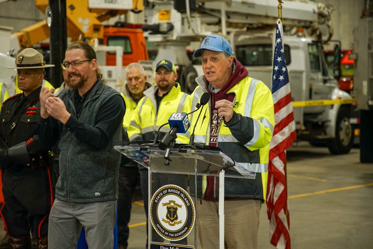 Governor Dan McKee tweet media