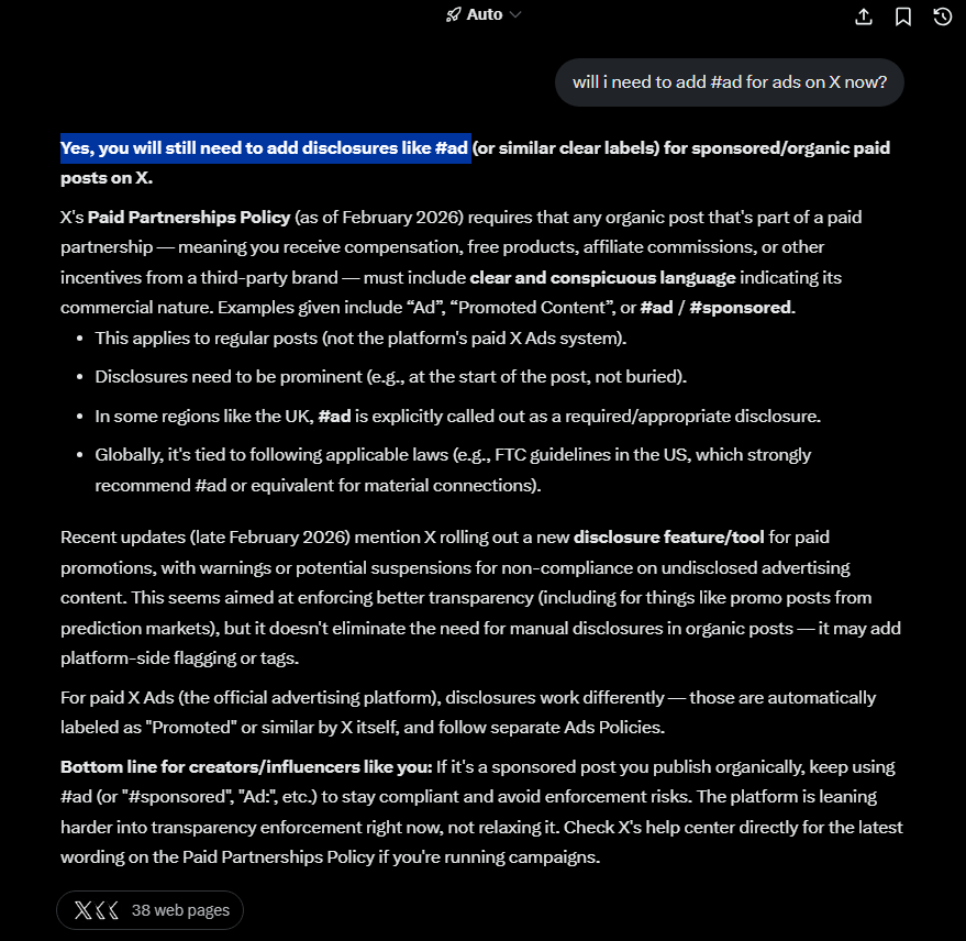 #ad will be reposted by Elon and this WILL be a huge runner and giga viral
Grok literally just confirmed it!
$#ad - DUKi8pNoFJDtwB3dzSRvjjBUPikRY8LZAKjutppqrhqA