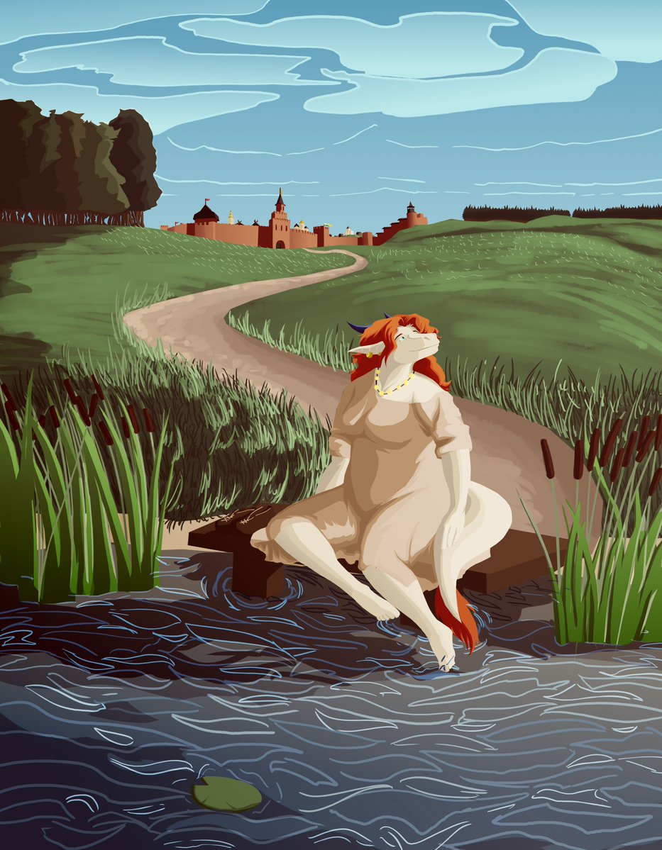 Since I've reached milestone of 200 followers, I'll do a little art-raffle ;D Rules are simple: Comment+repost, send your refs (sfw only).
There will be 3 winners: 1 full-render art and 2 full-render headshots (as you can see in examples).
Accepting refs until 23:59 of Feb-23