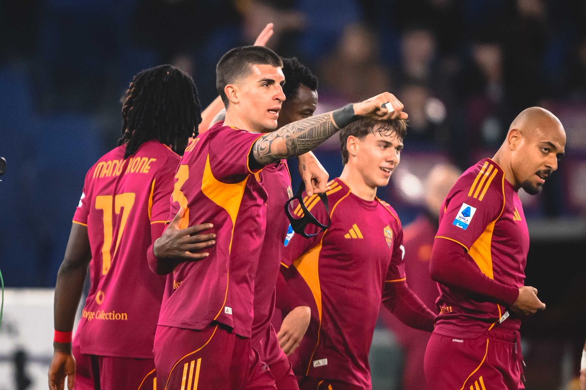 OfficialASRoma's tweet image. 🎯5⃣

#RomaCremonese 3-0