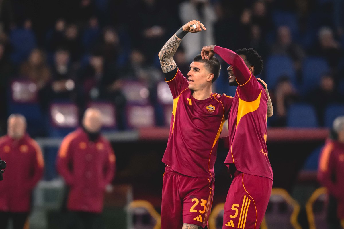 OfficialASRoma's tweet image. 🎯5⃣

#RomaCremonese 3-0