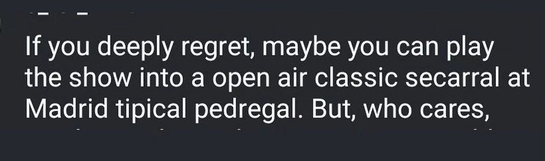 Yo me quedo con estos comentarios, lo mejor del Skeletour. Recordémoslos en este día